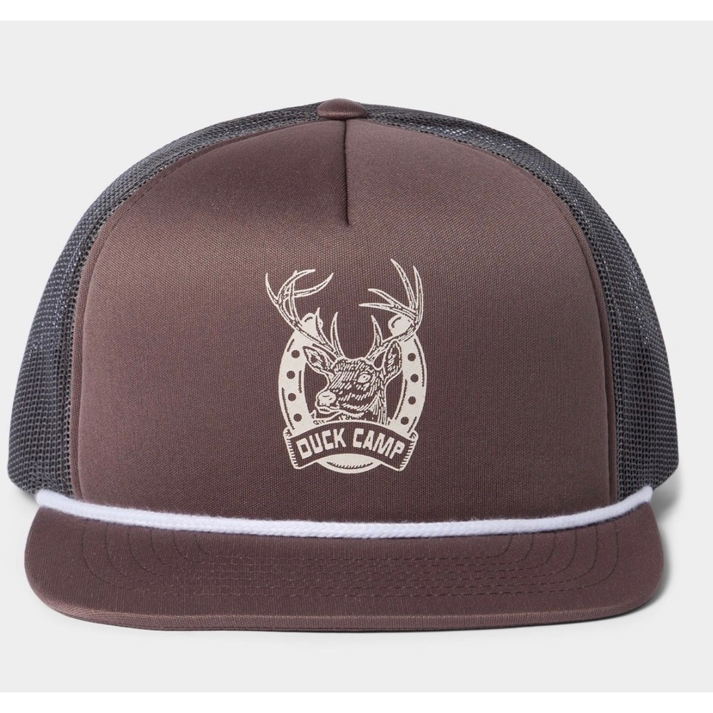 Duck Camp Retro Trucker Lucky Deer Hat Thyme Green Snapback RT2460 cap NEW